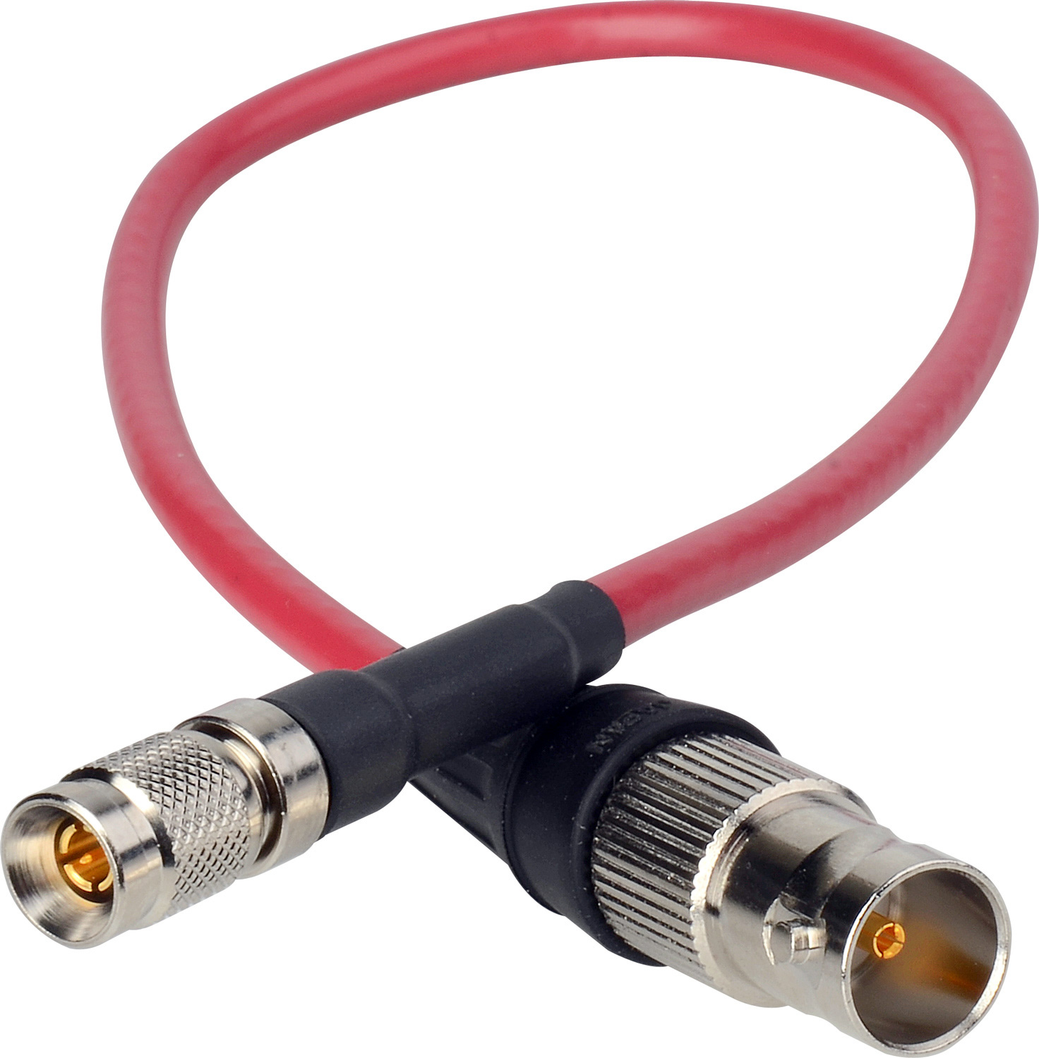 Laird Red One Camera 3G SDI DIN 1.0/2.3 to BNC-F Adapter Cable - 3 Foo