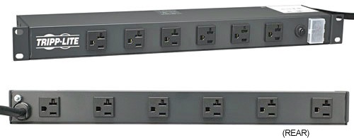Tripplite RS1215-20 20 Amp 12 Outlet Rackmount Power Strip with 15 Ft.