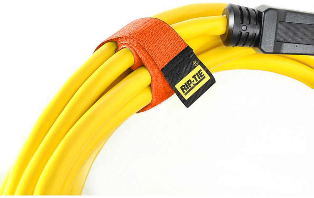 Rip-Tie CableWrap 1x21 Orange 100 Pack RT21-100-OE