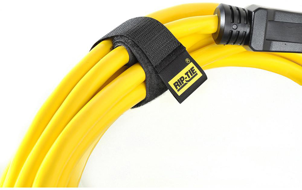 Rip-Tie CableWrap 1x3 Black 100 Pack RT3-100