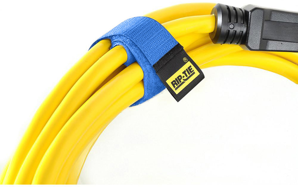 Rip-Tie CableWrap 1x6 Blue 100 Pack RT6-100 BL