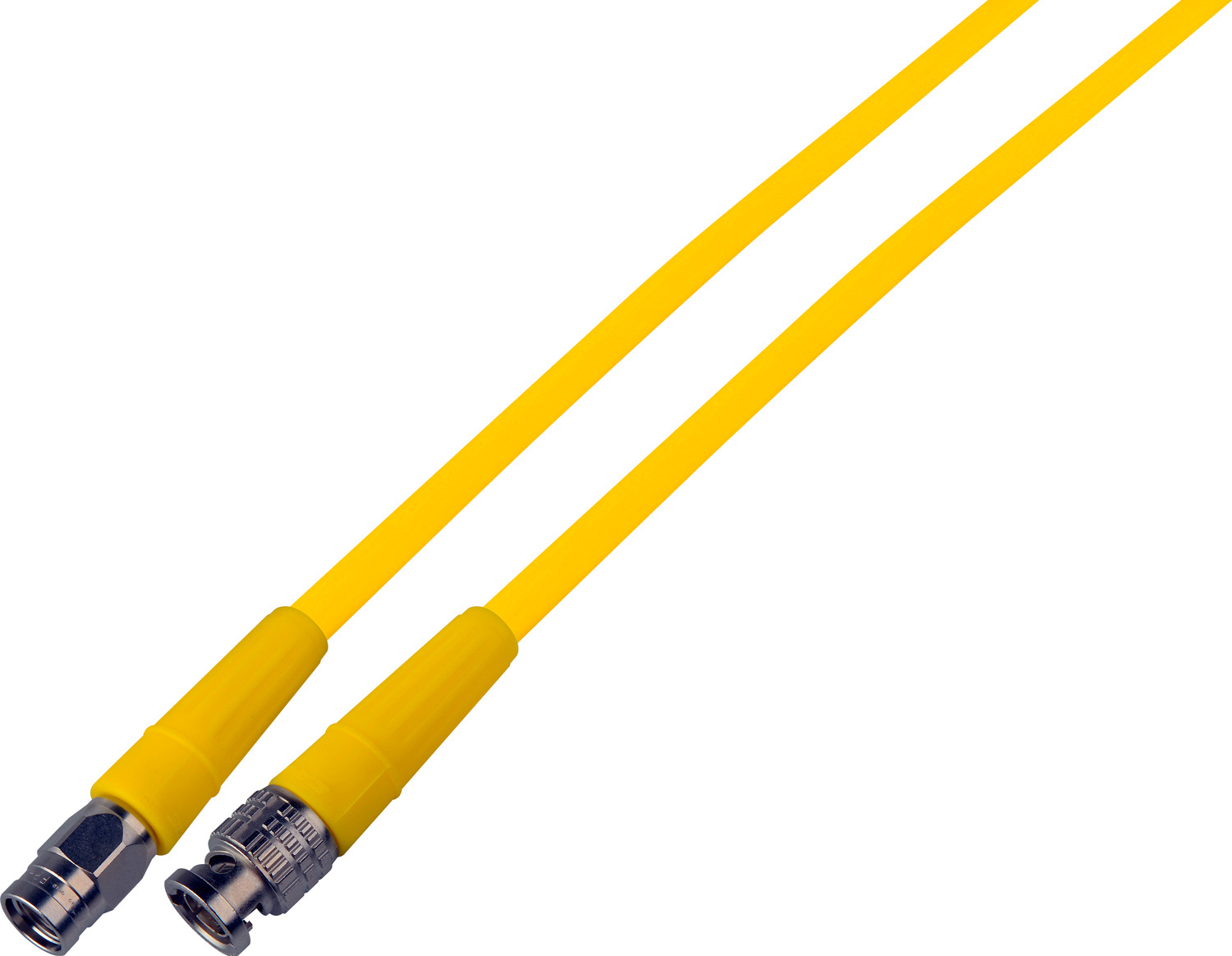 Laird SD6-B-F-3 YW HD-SDI Premium BNC Male to F Male Video Cable - 3 Foot Yellow