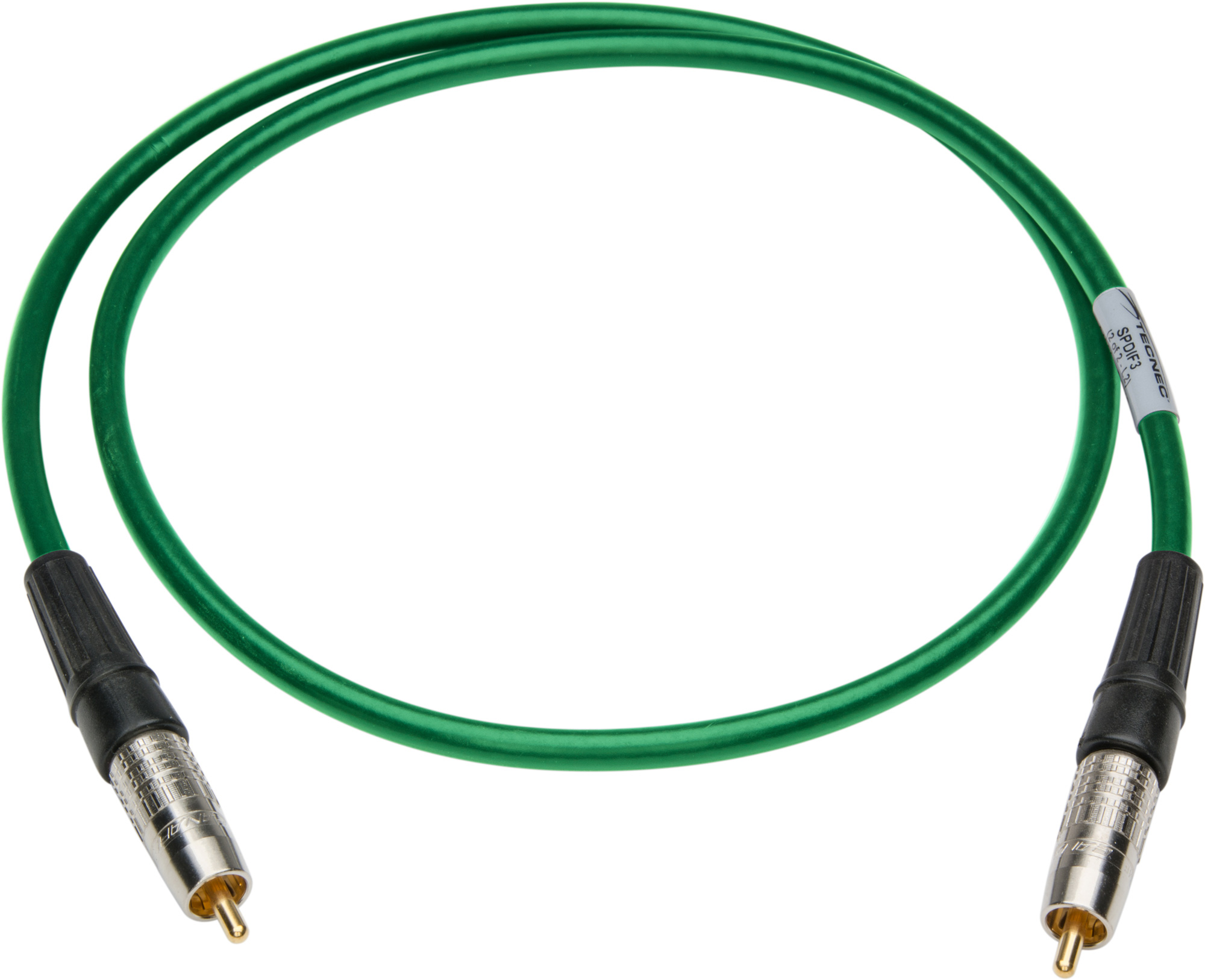 40 Foot SPDIF RCA Male to Male Digital Audio Cable - GREEN SPDIF40GN