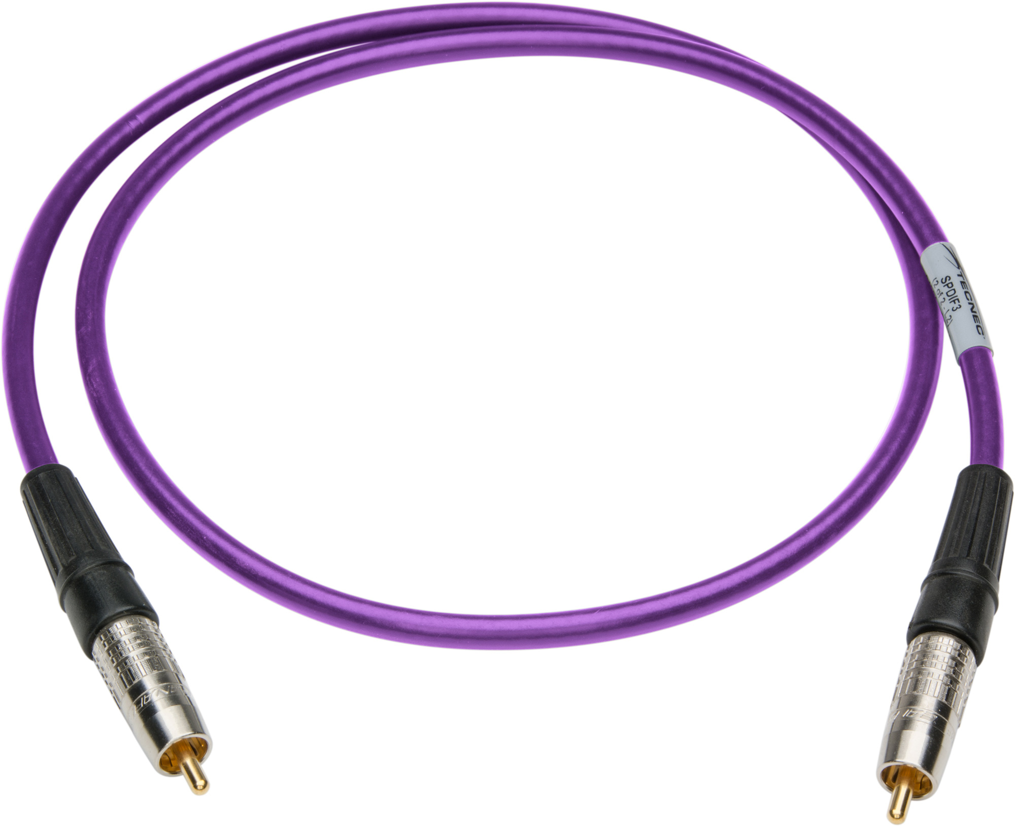 40 Foot SPDIF RCA Male to Male Digital Audio Cable - PURPLE SPDIF40PE