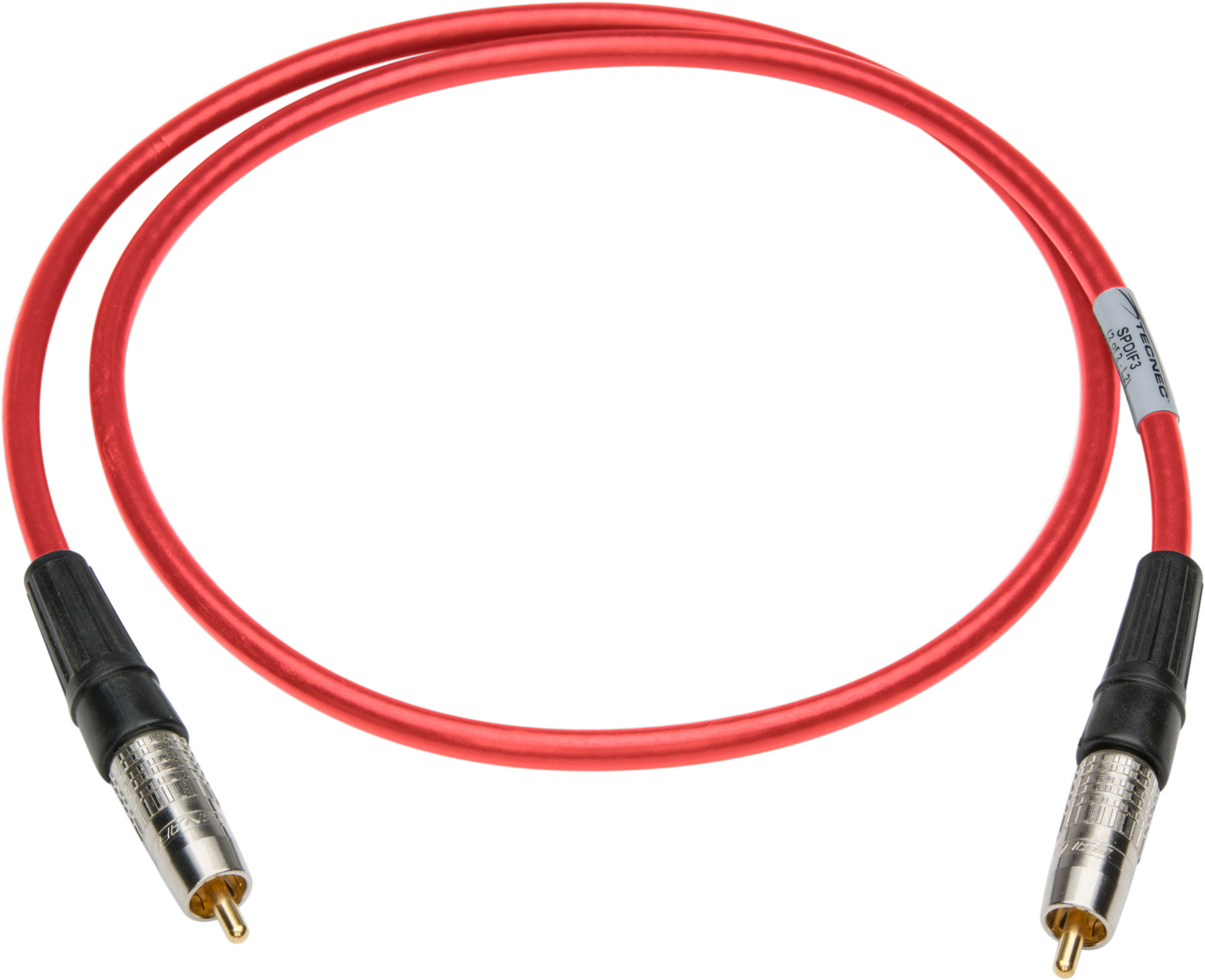 40 Foot SPDIF RCA Male to Male Digital Audio Cable - RED SPDIF40RD
