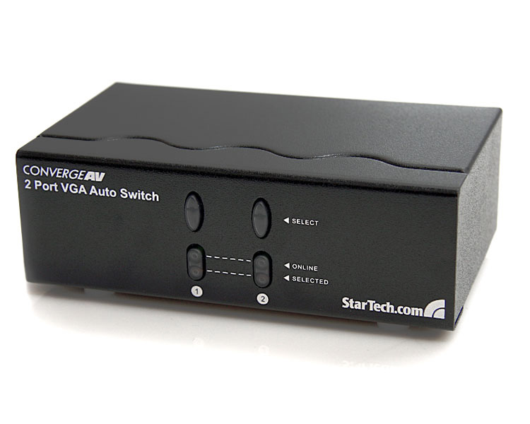 StarTech ST122VGAU 2 Port VGA Auto Switch ST122VGAU