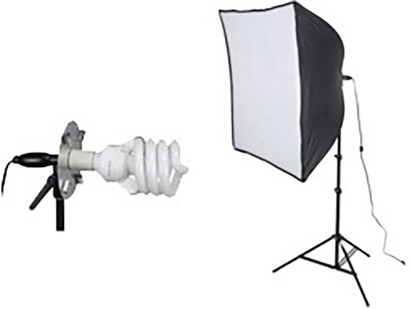 Smith-Victor 408085 KSB-500 500 Watt 1-Light Softbox Light Kit