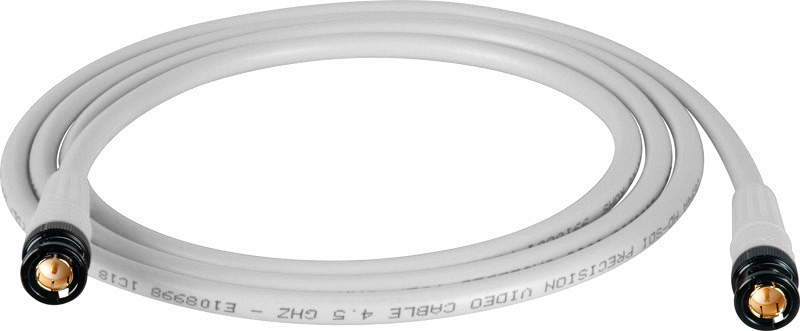 Belden 1694A SDI-HDTV RG6 White 3Ft. w/Trompeter B/G BNC