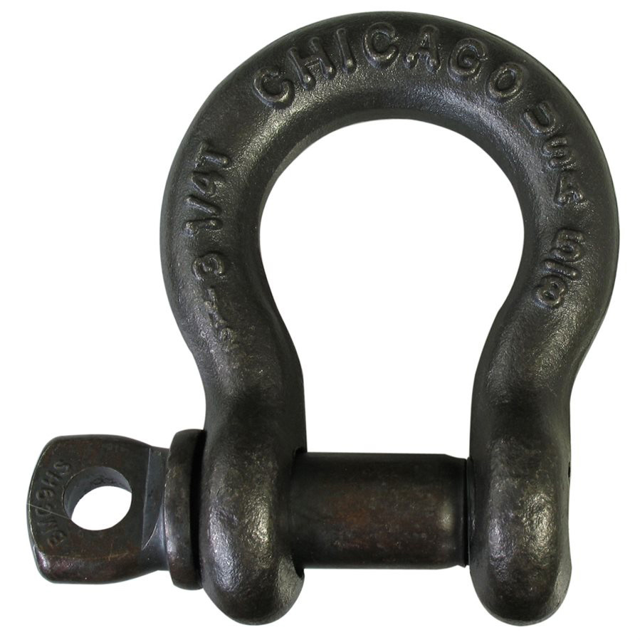 5/8 3.25 Ton US Screw Pin Shackle THSPA625BL