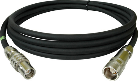 Laird TX-8233AMF-25 Belden 8233A RG11 & Kings Tri-Loc Male to Female Triax Cable - 25 Foot
