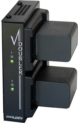 Dolgin VD-14-CAN DC Voltage Doubler with AB Gold Mount - Canon