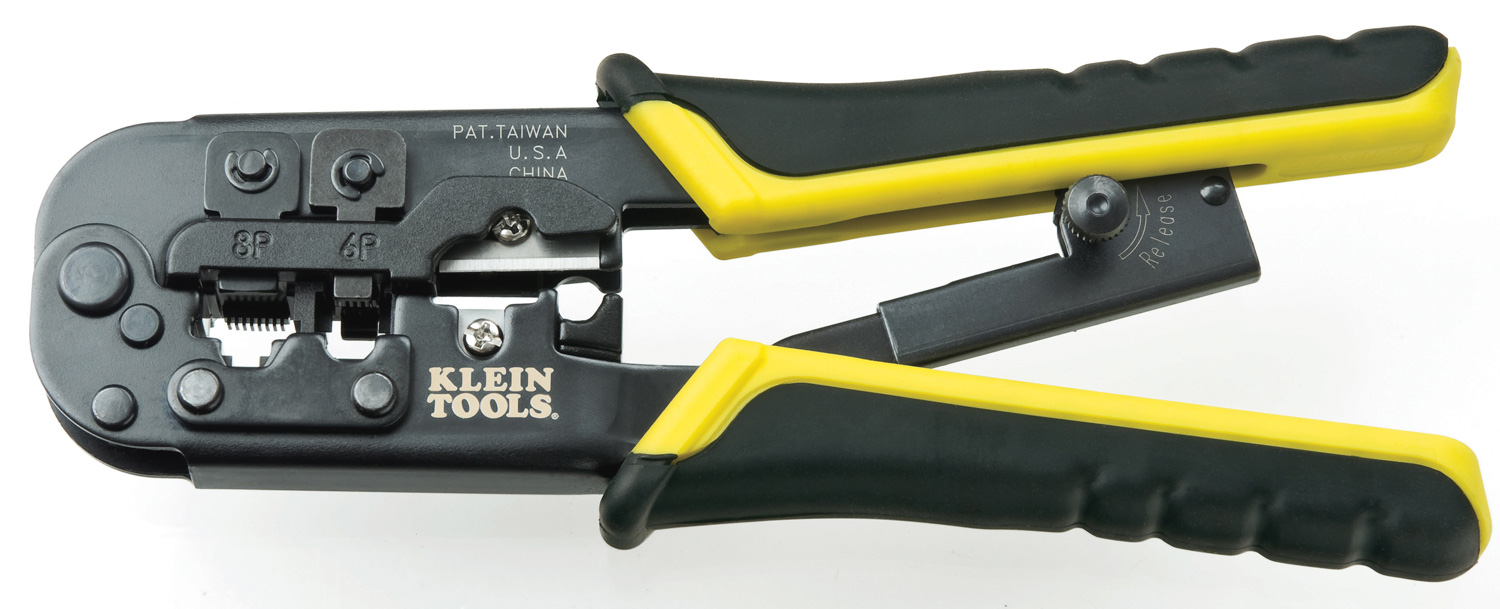 Klein Tools VDV226-011-SEN Ratcheting Modular Cutter/Stripper/Crimper