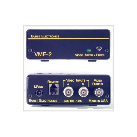 Burst VMF-2 Two Channel Mixer/Fader with Fade to Black VMF-2