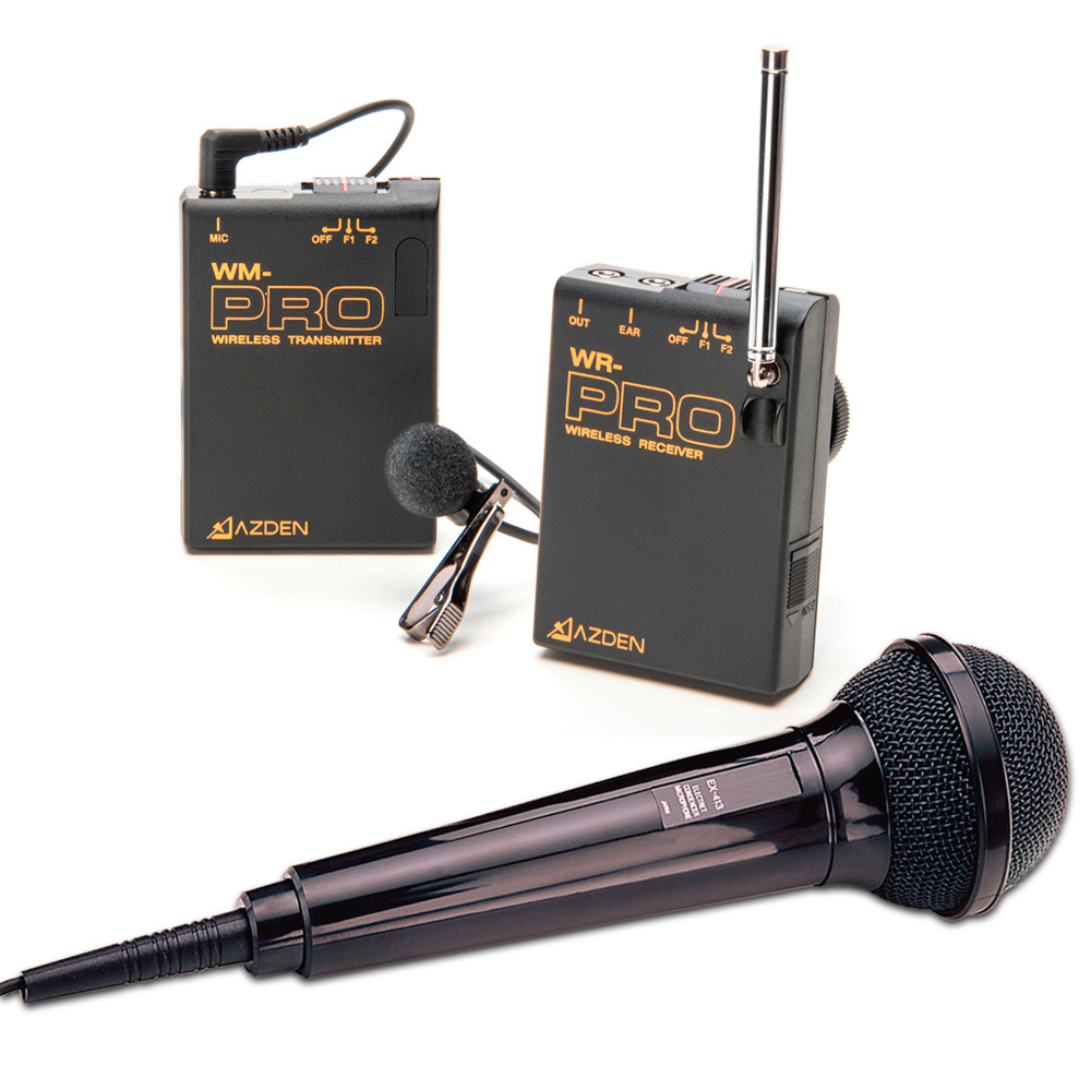 Azden WMS-PRO On-Camera VHF Wireless System WMS-PRO
