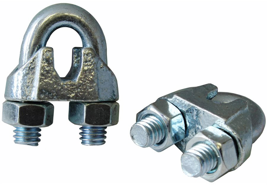 1/4 Malleable Wire Rope Clip(100Pk) WRCG250X100