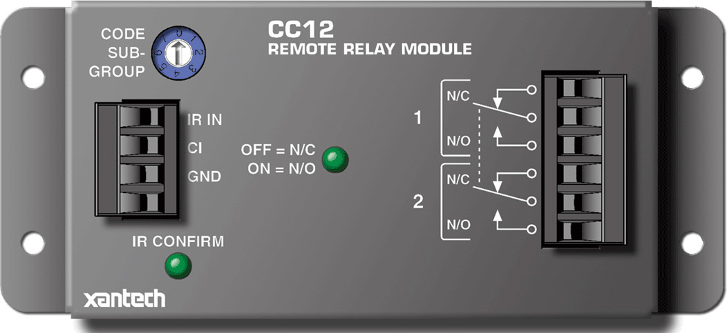 Xantech CC12 Remote Relay Module XAN-CC12