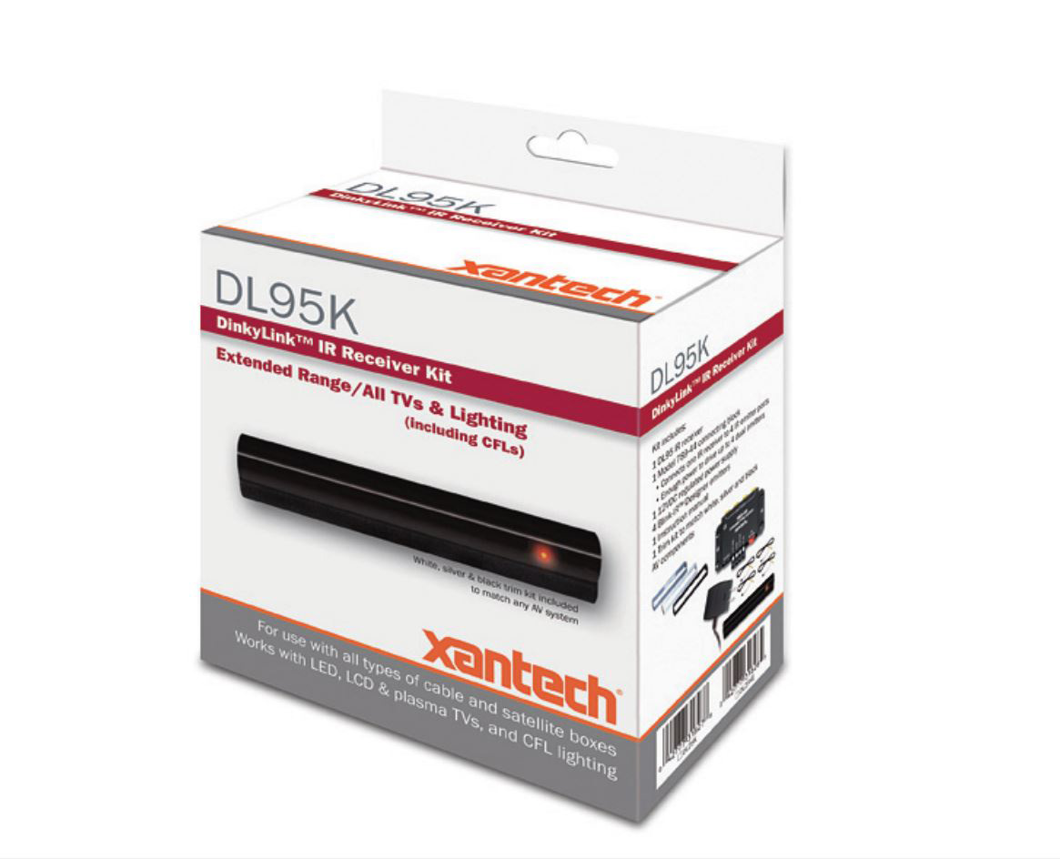 Xantech 48095BKITRP Black Plasma Proof Dinky Link Kit XAN-DL95K