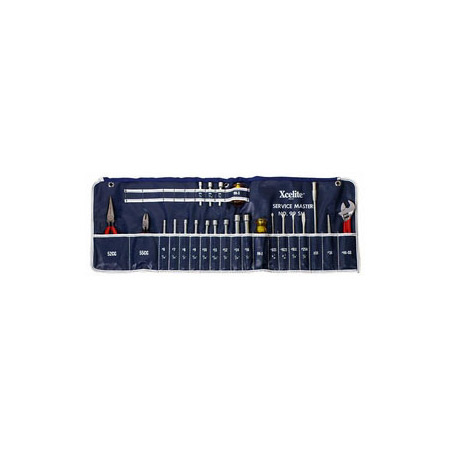 Xcelite 99SM 23pc Screwdriver/Nutdriver Roll Up Tool Kit XCL-99SM