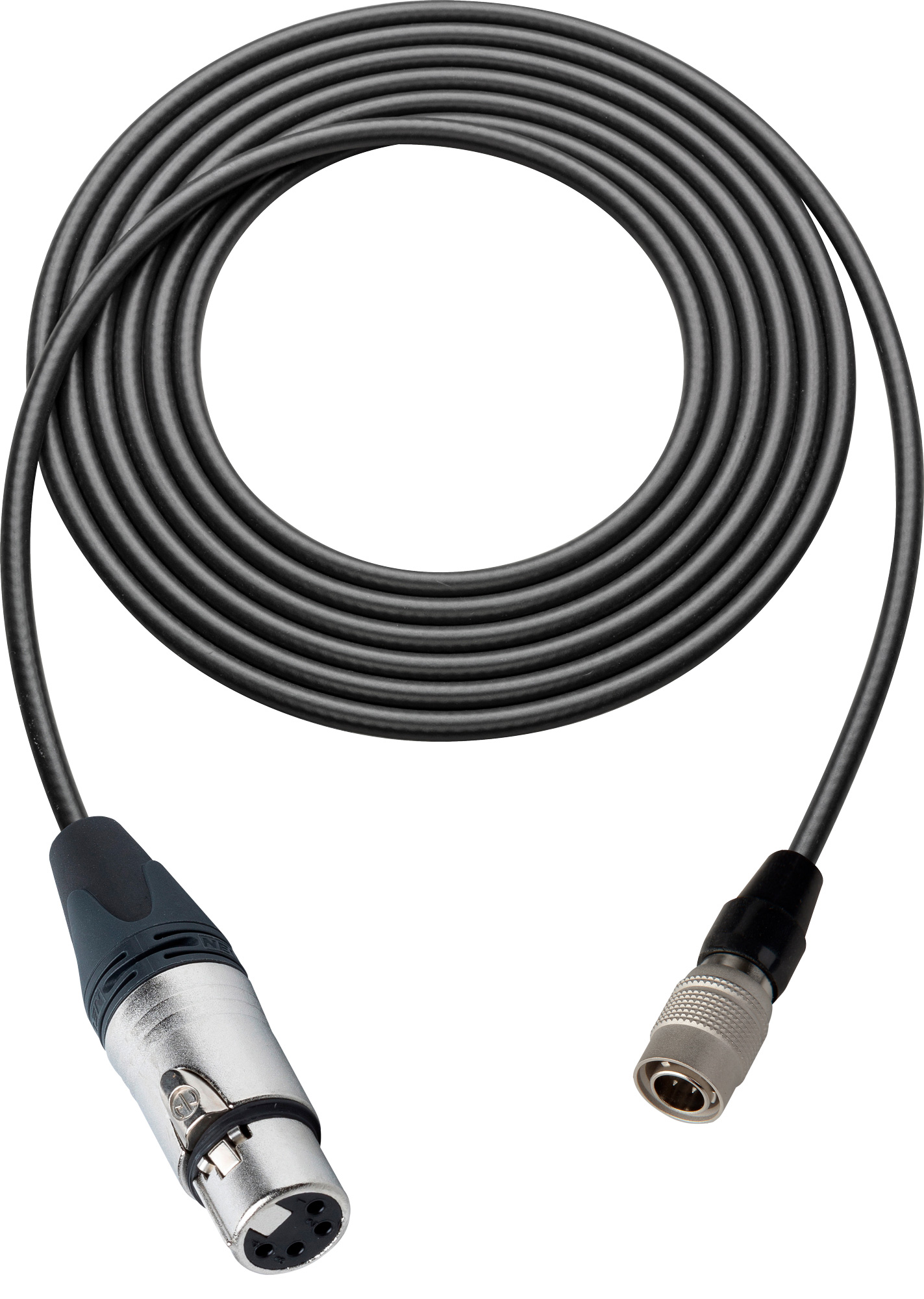 4-Pin XLR Female to HR10A7P4P 4 Pin Male DC Out Power Cable 18 Inches