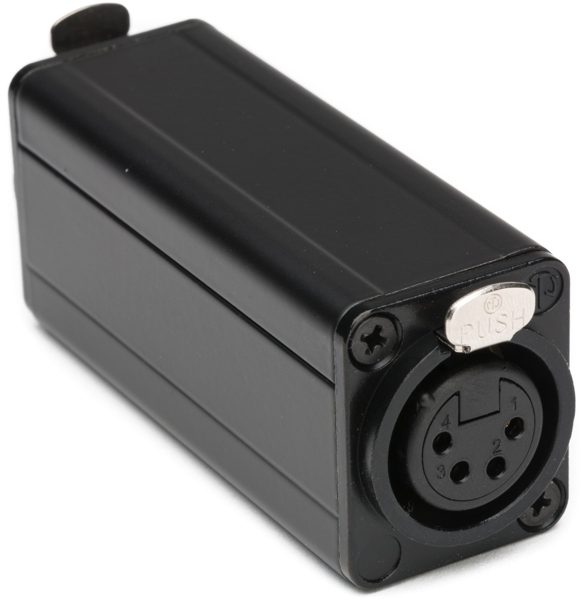 4 Pin XLF-XLF Chassis Mount Adaptor XLF4-XLF4CM