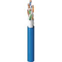 Photo of Belden 10GXW13 CMP/Plenum CAT6A 0.250-Inch Diameter U/UTP Premise Horizontal Cable - 4-Pr 23AWG - Blue - 1000 Foot