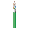 Photo of Belden 10GXW13 CMP/Plenum CAT6A 0.250-Inch Diameter U/UTP Premise Horizontal Cable - 4-Pr 23AWG - Green - 1000 Foot