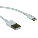 10LT-03-WH MFi Certified Lightning Cable to USB Cable - White - 3 Feet