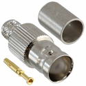Amphenol 112965 BNC Female Coaxial Connector for Belden 1694A and Canare L-5CFB Cable