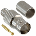 Photo of Amphenol 112965 BNC Female Coaxial Connector for Belden 1694A and Canare L-5CFB Cable