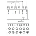 VAC 12-131-114 Component RGB Video Distribution Amplifier