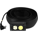 Photo of Flexiduct Lay-Flat AC Power Extension 12 Foot Black