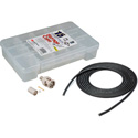 12G BNC Cable Making Kit with 20 Amphenol BNCs & 100 Foot Belden 4694R RG6