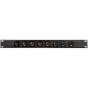 Photo of 8-Port 6-Pin FireWire Feed-Thru Patchbay w/Neutrik NA1394-6 Connectors