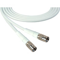 Photo of Laird 1505-F-F Belden 1505A F-Male to F-Male RG59 Digital Coax Cable - 100 Foot White