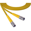 Photo of Laird 1505-F-F Belden 1505A F-Male to F-Male RG59 Digital Coax Cable - 100 Foot Yellow