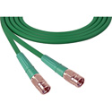 Photo of Laird 1505-F-F-18IN-GN Belden 1505A F-Male to F-Male RG59 Digital Coax Cable - 18 Inch Green