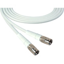 Photo of Laird 1505-F-F-18IN-WE Belden 1505A F-Male to F-Male RG59 Digital Coax Cable - 18 Inch White