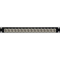 Photo of Canare 161U-FJRU 16 Point 1RU Flushmount F Feedthru Panel