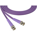 Photo of Laird 1694-B-B-100-PE Belden 1694A SDI/HDTV RG6 BNC Cable - 100 Foot Purple