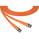 Photo of Laird 1694-B-B Belden 1694A SDI/HDTV RG6 BNC Cable - Orange - 15 Foot