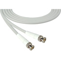 Photo of Laird 1694-B-B Belden 1694A SDI/HDTV RG6 BNC Cable - White - 75 Foot