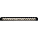 Photo of My Custom Shop 16-Port BNC to Solder Point Patch Panel - 1RU