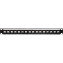 Photo of My Custom Shop 16X45-6A Cat6a 16-Port 10G Shielded Female RJ45 Feedthrough Patch Panel - 1RU