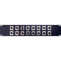 Photo of My Custom Shop 16-Port HDMI 2.0 Feed-Through Patch Bay - 2RU
