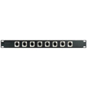 Photo of My Custom Shop 16-Port RJ45 Cat 5e Patch Panel w/ Neutrik NE8FDV-YK Puch-Down - 1RU