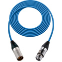 Photo of Sescom 1800F-XMF-1-BE Digital Patch Cable Belden 1800F AES/EBU Female XLR to Male XLR High-Flex Blue - 1 Foot