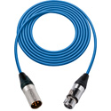 Photo of Sescom Digital Patch Cable Belden 1800F AES/EBU Female XLR to Male XLR High-Flex Blue - 25 Foot