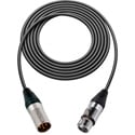 Photo of Sescom Digital Patch Cable Belden 1800F AES/EBU Female XLR to Male XLR High-Flex Black - 25 Foot