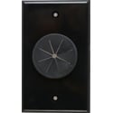 Photo of Midlite 1GBK-GR1 1 GANG Wireport Wall Plate with Grommet- Black