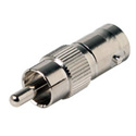 RCA Male to 50 Ohm BNC Female Video Adapter